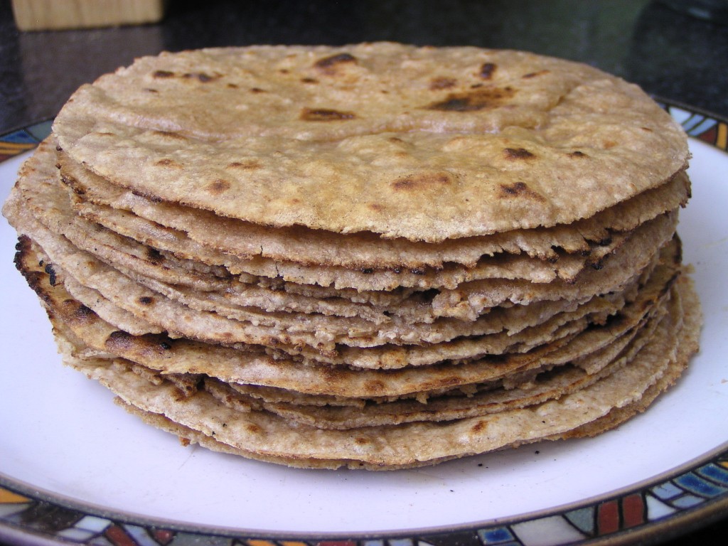 Indian Flatbreads: roti, thepla and parantha